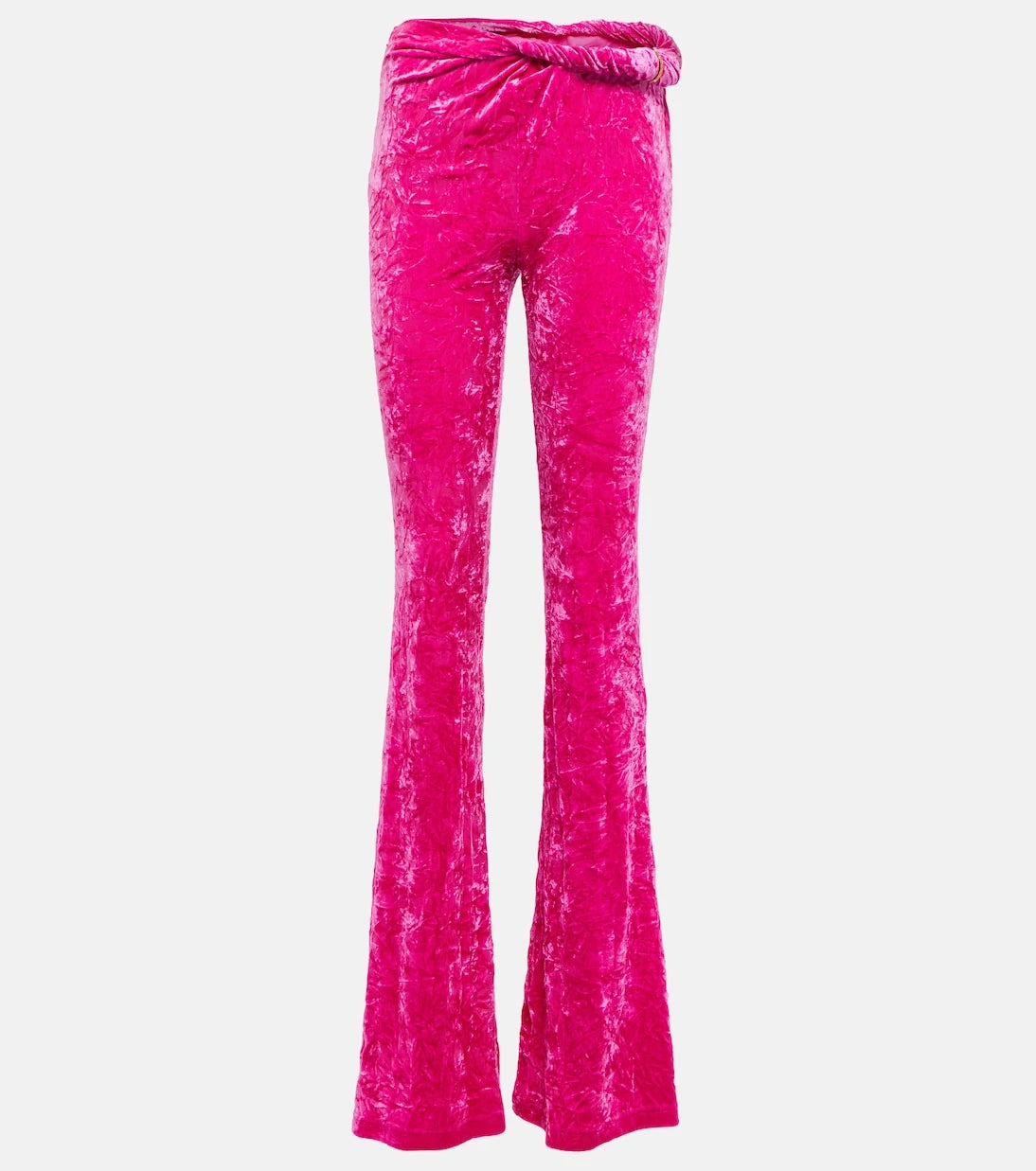 Versace - Flared velvet pants