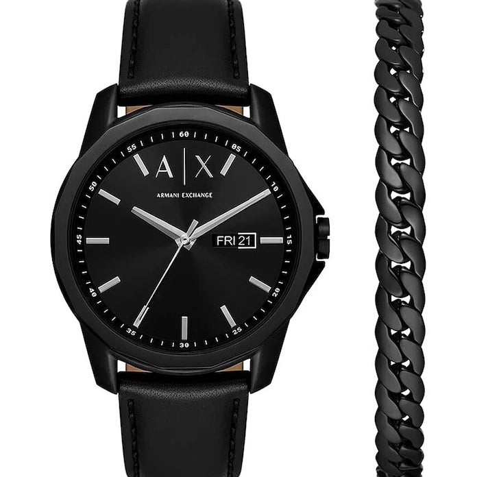 Часовник и гривна Armani Exchange