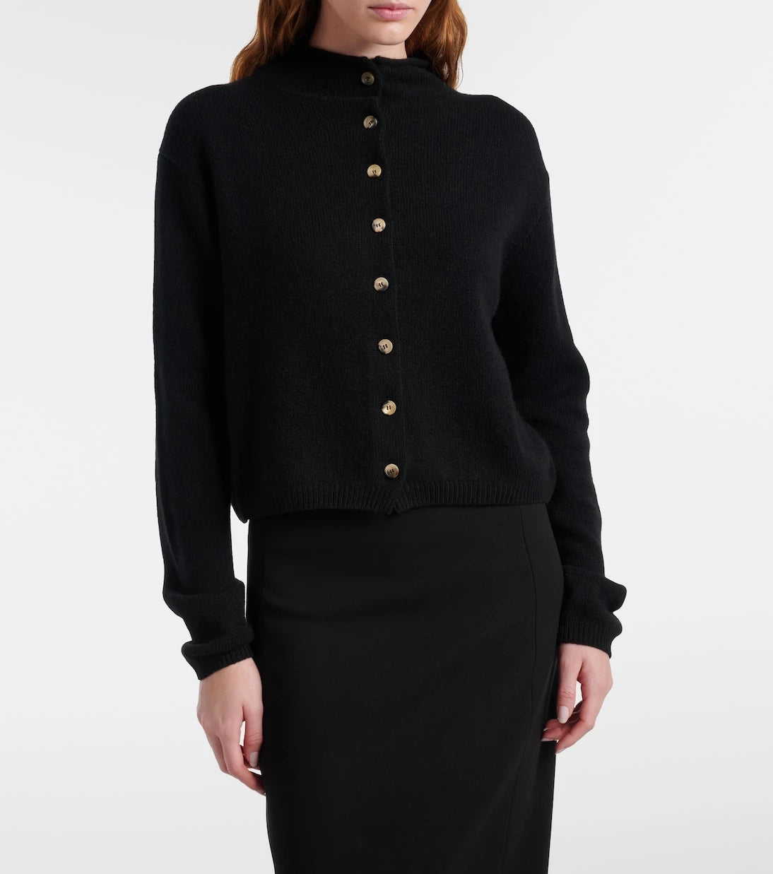 Khaite - Annora wool and cashmere cardigan