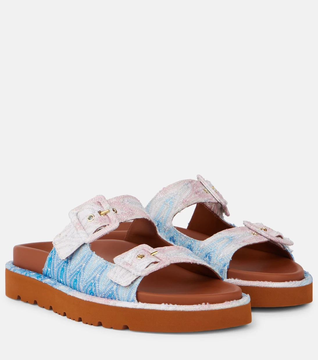 Missoni - Zigzag ombré sandals