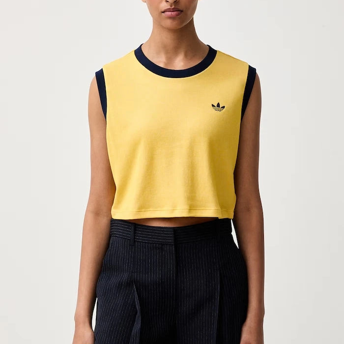 adidas Originals kısa top kadın pamuklu Heather