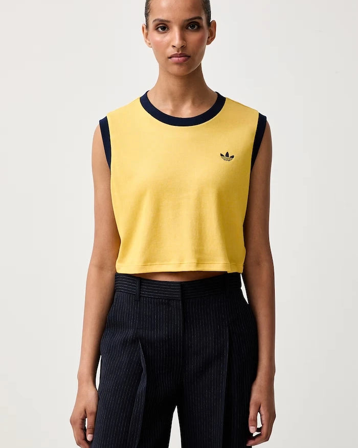 adidas Originals kısa top kadın pamuklu Heather
