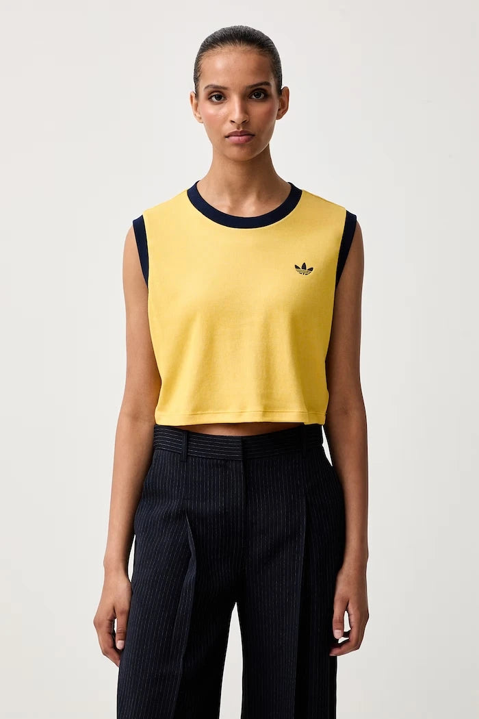 adidas Originals kısa top kadın pamuklu Heather