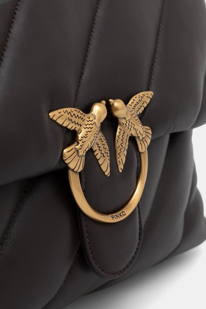 Pinko kadın deri crossbody çanta