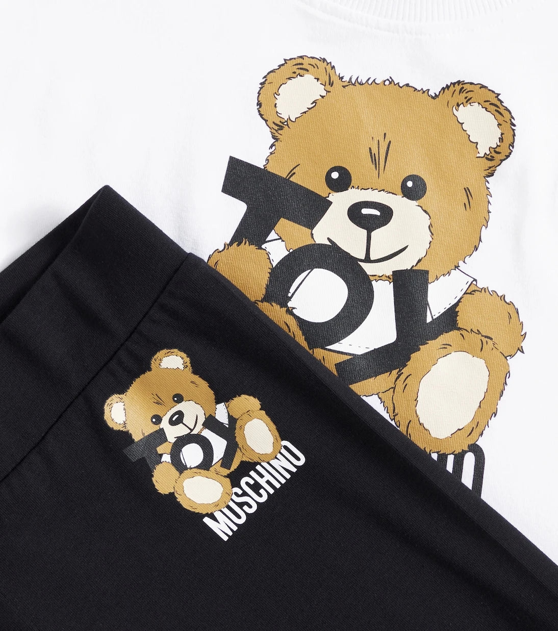 Moschino Kids - Cotton-blend top and shorts set