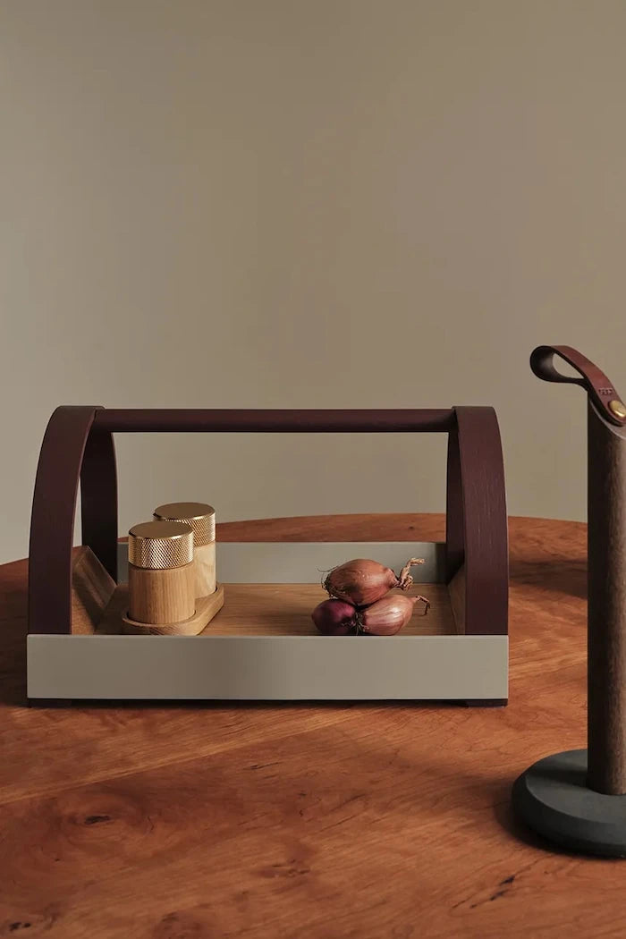 Gejst kağıt havlu standı ahşap 14,7 x 32 cm