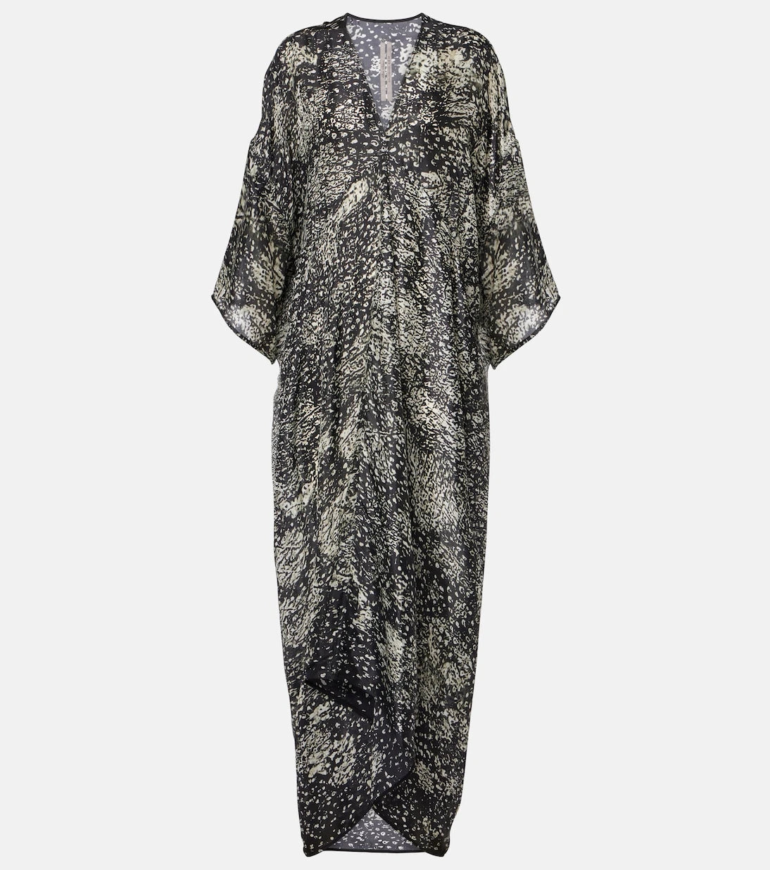 Rick Owens - Tommykite draped satin gown