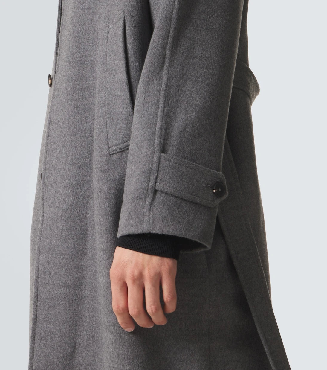 Saman Amel - Belted wool overcoat