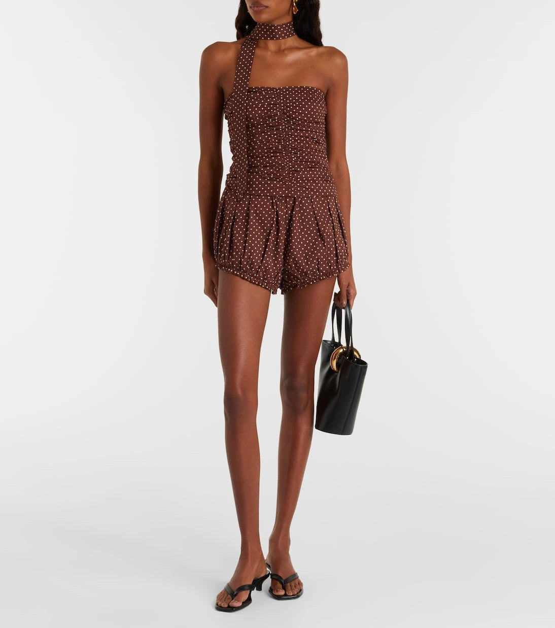 بوسي - شورت إيدي منقط