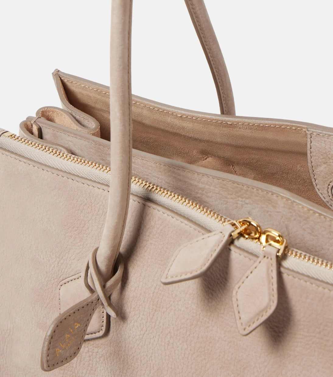 Alaïa - Le Teckel leather tote bag