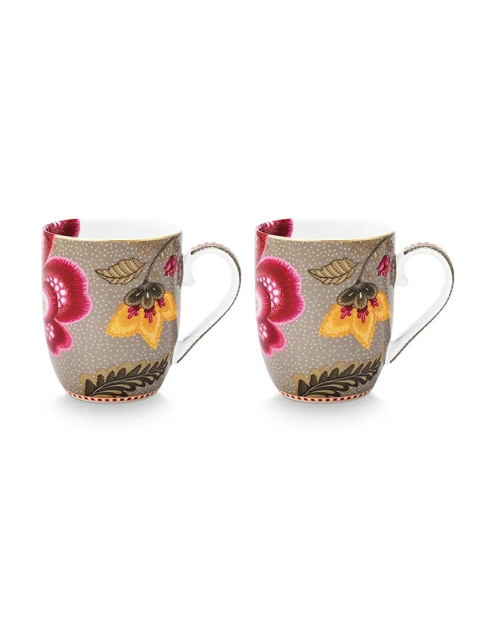 Pip Studio 200 ml Sırlı Porselenden Seramik Fincan Seti