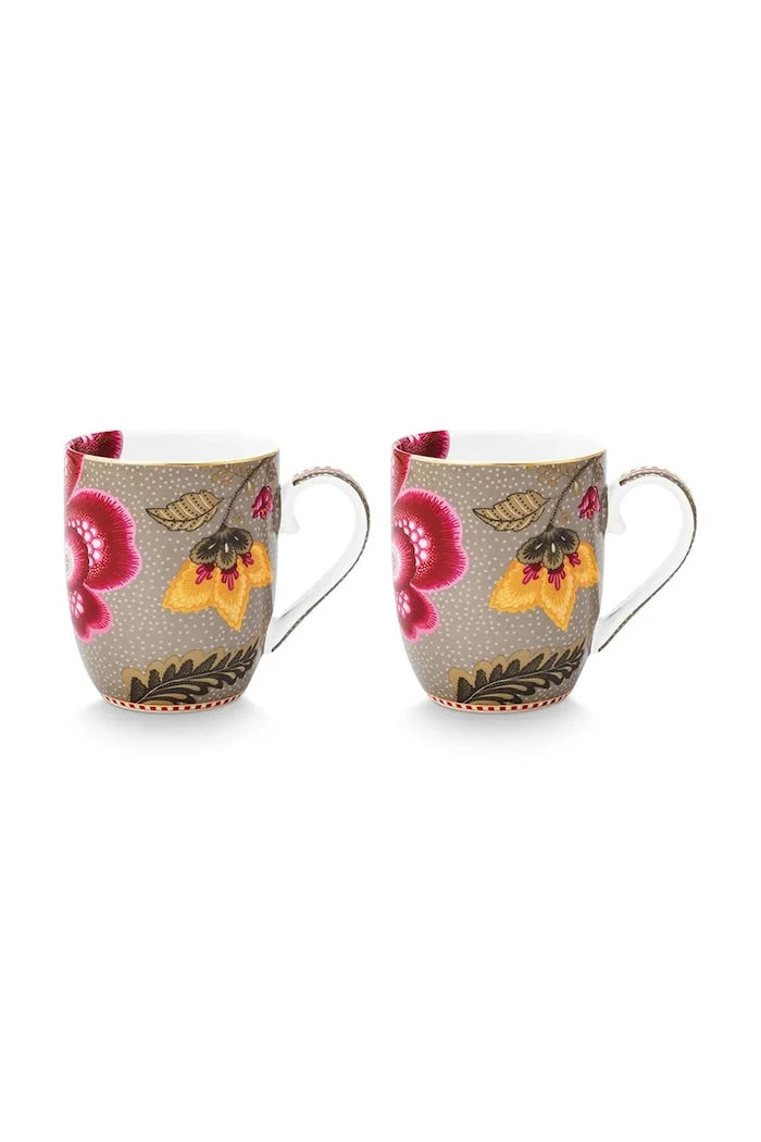 Pip Studio 200 ml Sırlı Porselenden Seramik Fincan Seti
