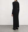 Wool Maxi Dress BLACK 001