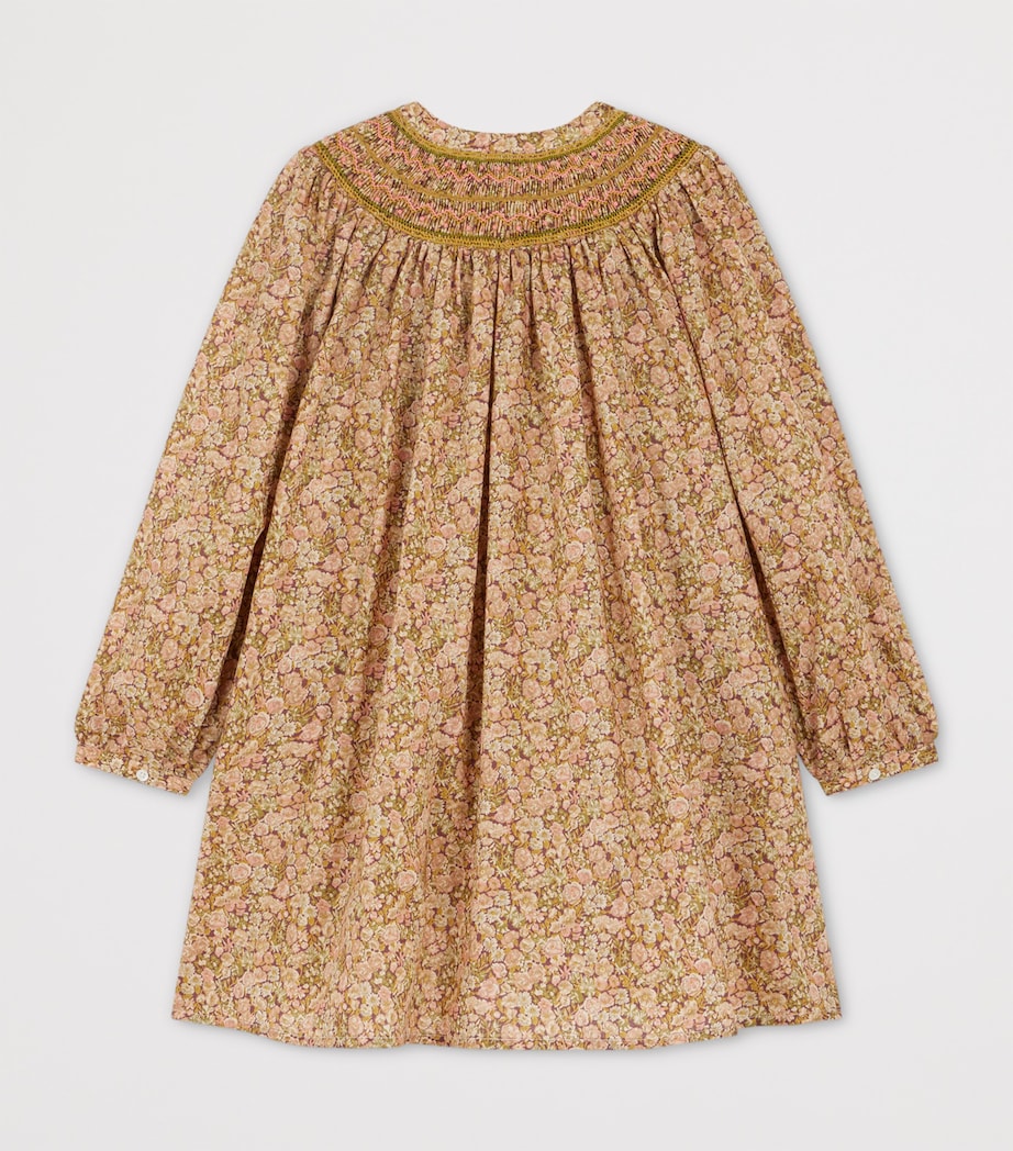 Pink Cotton Jadwiga Dress (4-8 Years)