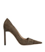TOM FORD Green Goat Leather Eva Pumps 105