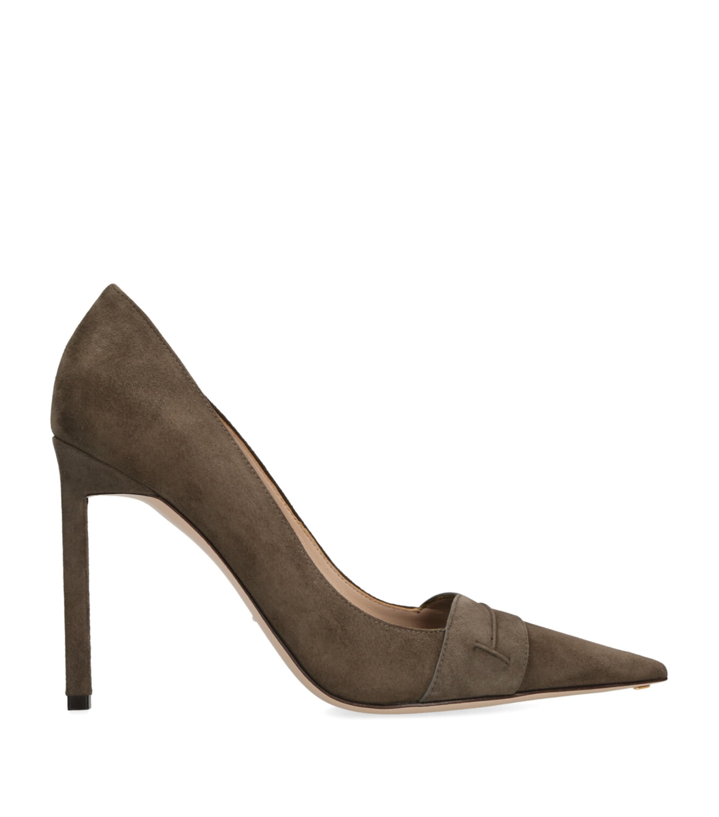 TOM FORD Green Goat Leather Eva Pumps 105