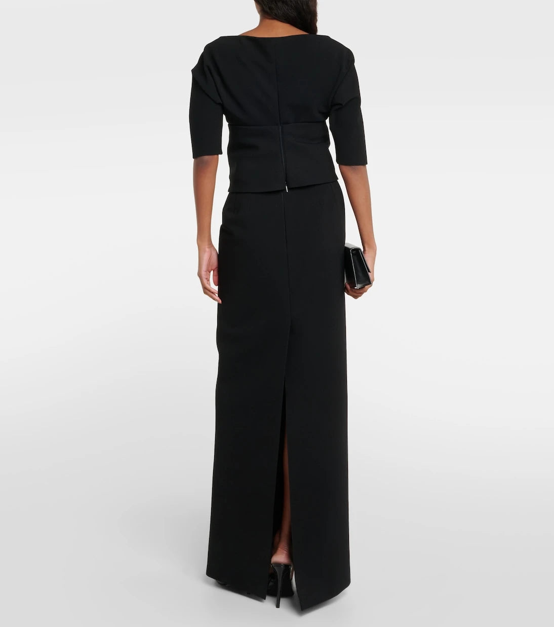 Ferragamo - Wool-blend gabardine top