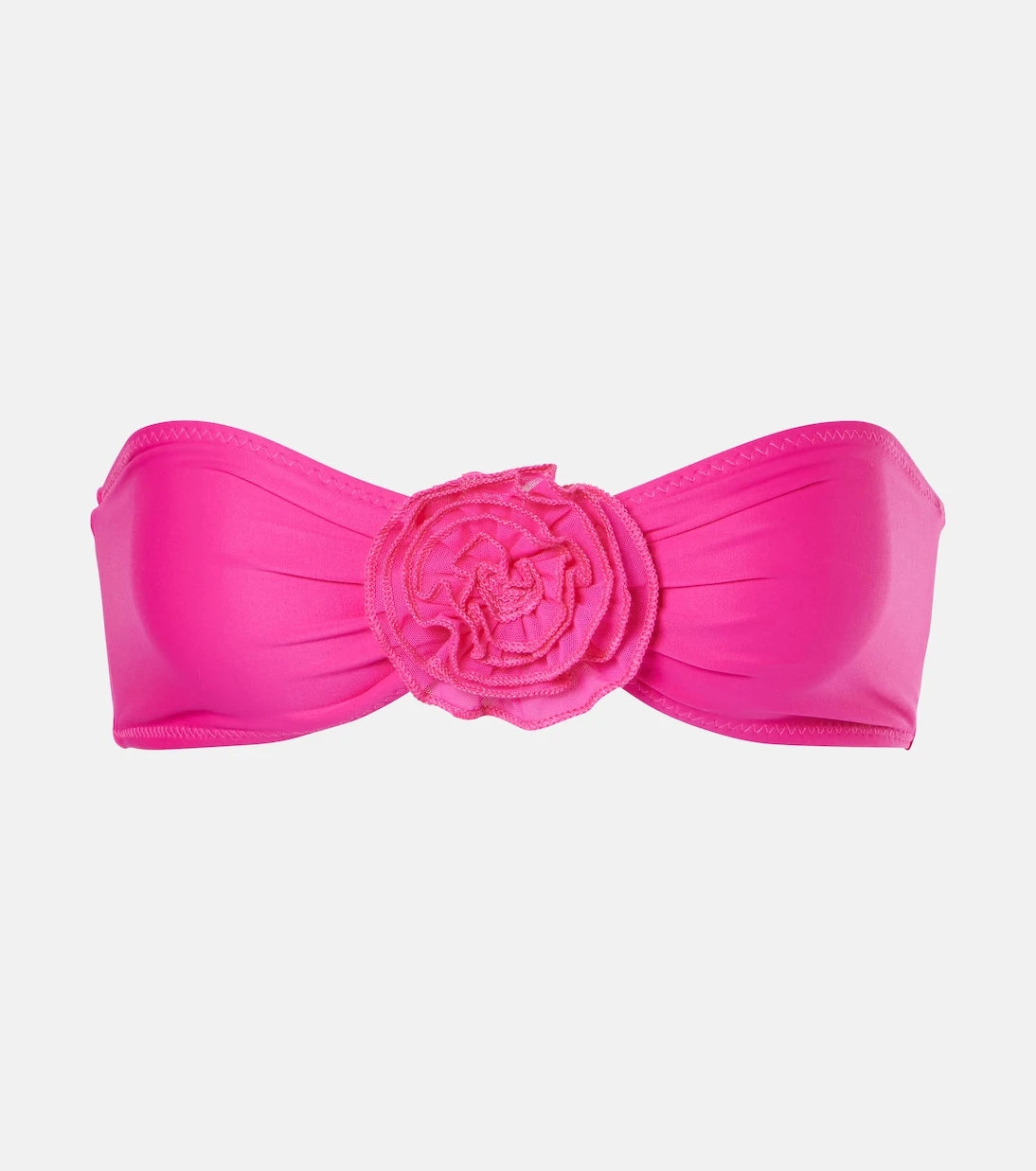 Same - Rose bandeau bikini top
