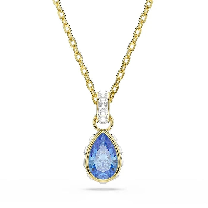 Swarovski kadın altın kaplama CHROMA kolye