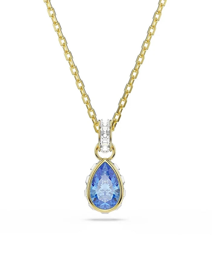 Swarovski kadın altın kaplama CHROMA kolye