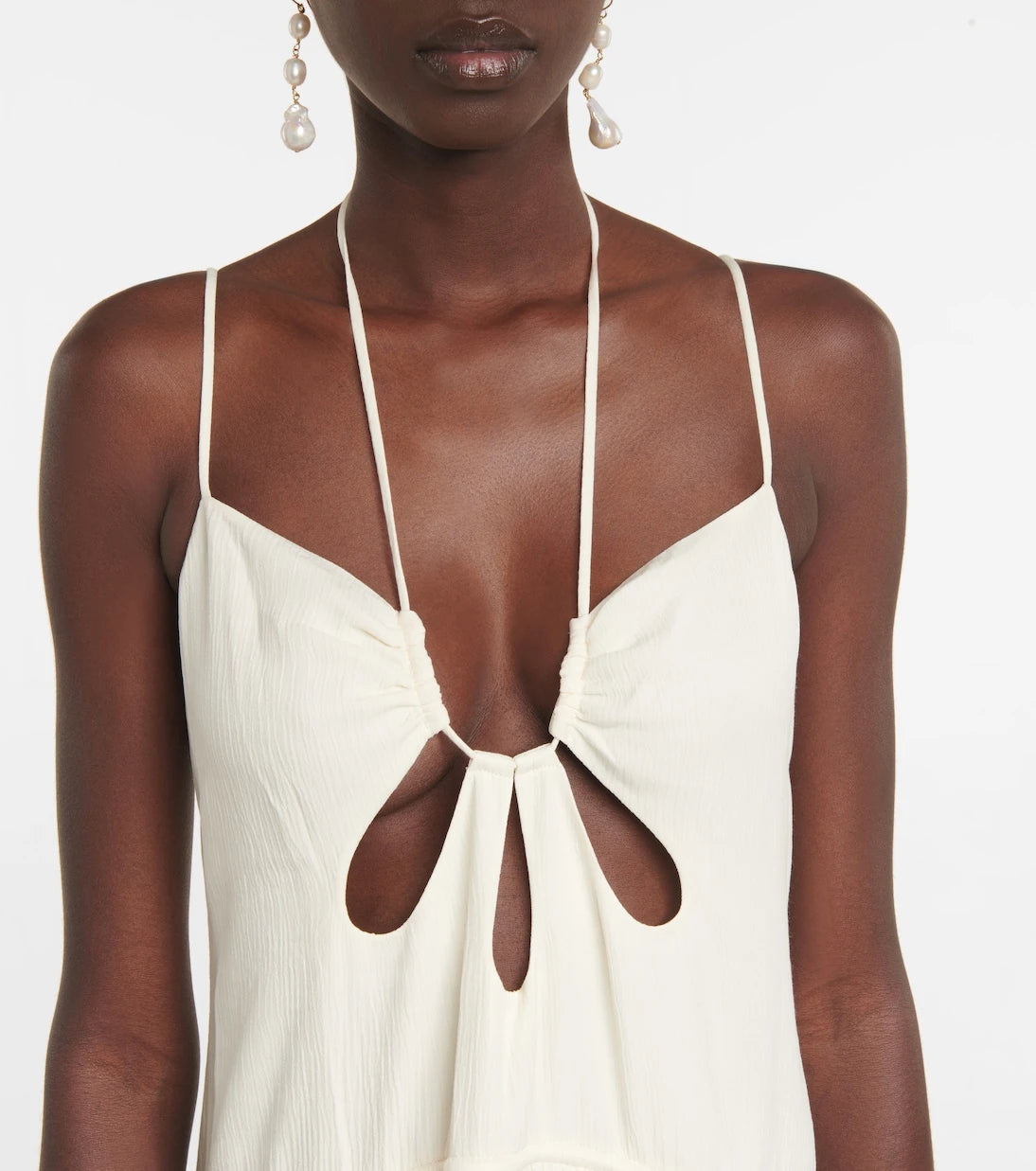 Simkhai - Lina cutout halterneck maxi dress