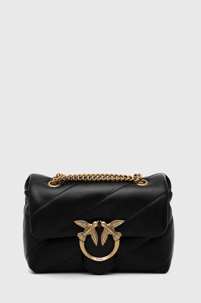 Pinko kadın deri crossbody çanta