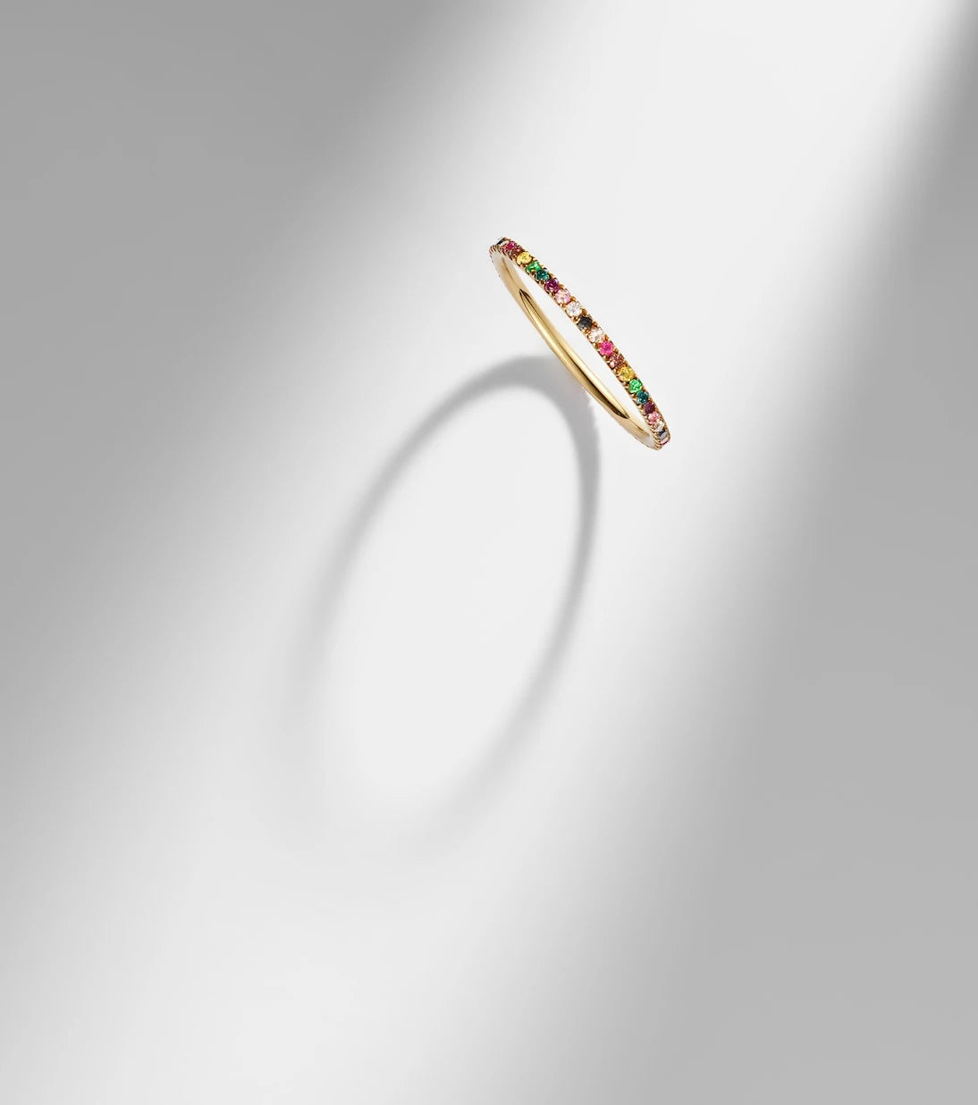Ileana Makri - 18kt gold ring with gemstones