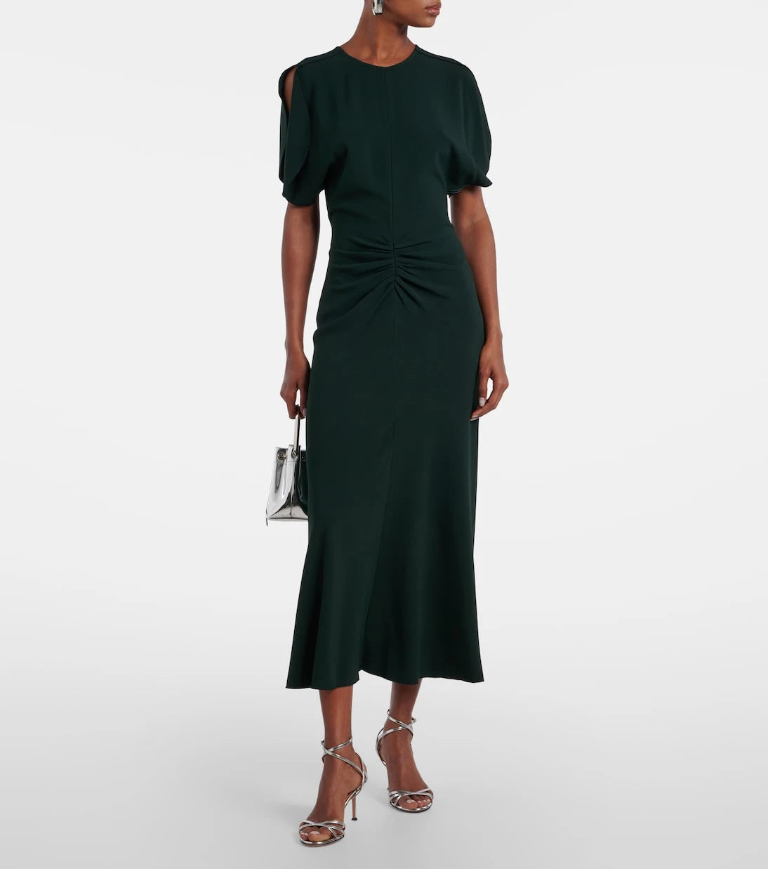 Victoria Beckham - Gathered midi dress