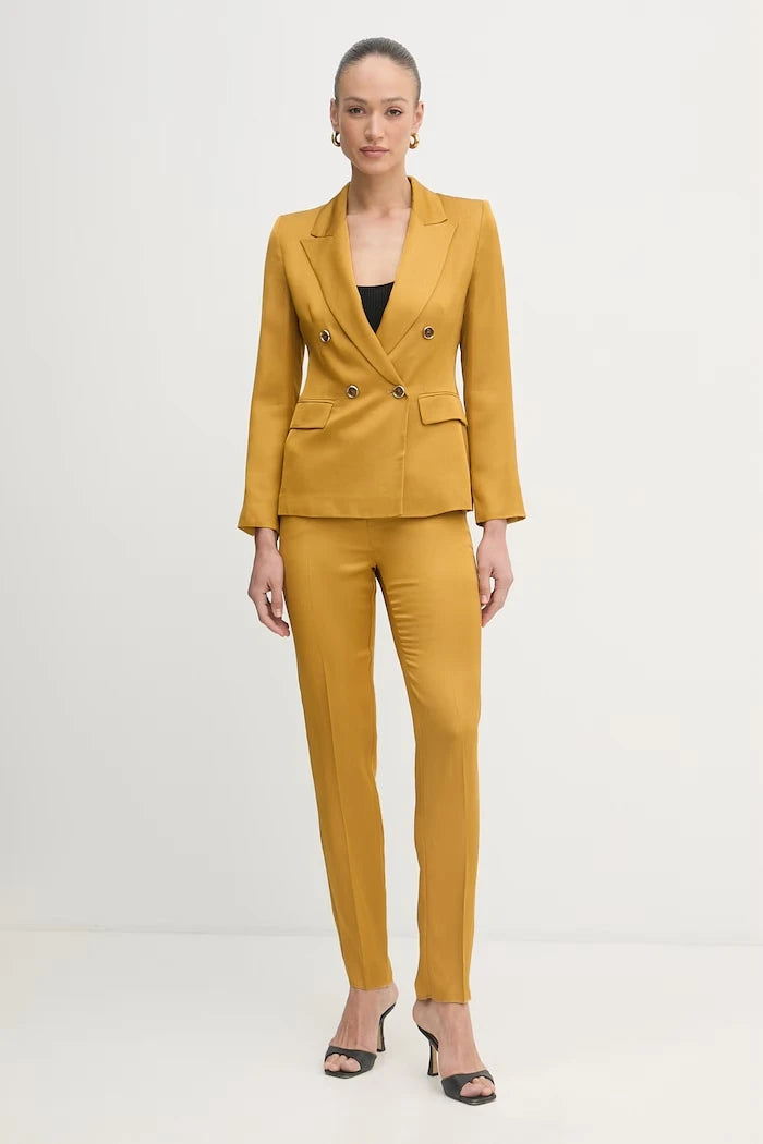 Marella Çift Düğmeli Kadın Viskon Blazer CHARME