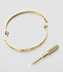 Cartier LOVE Classic Yellow Gold Bracelet - Brushed Finish