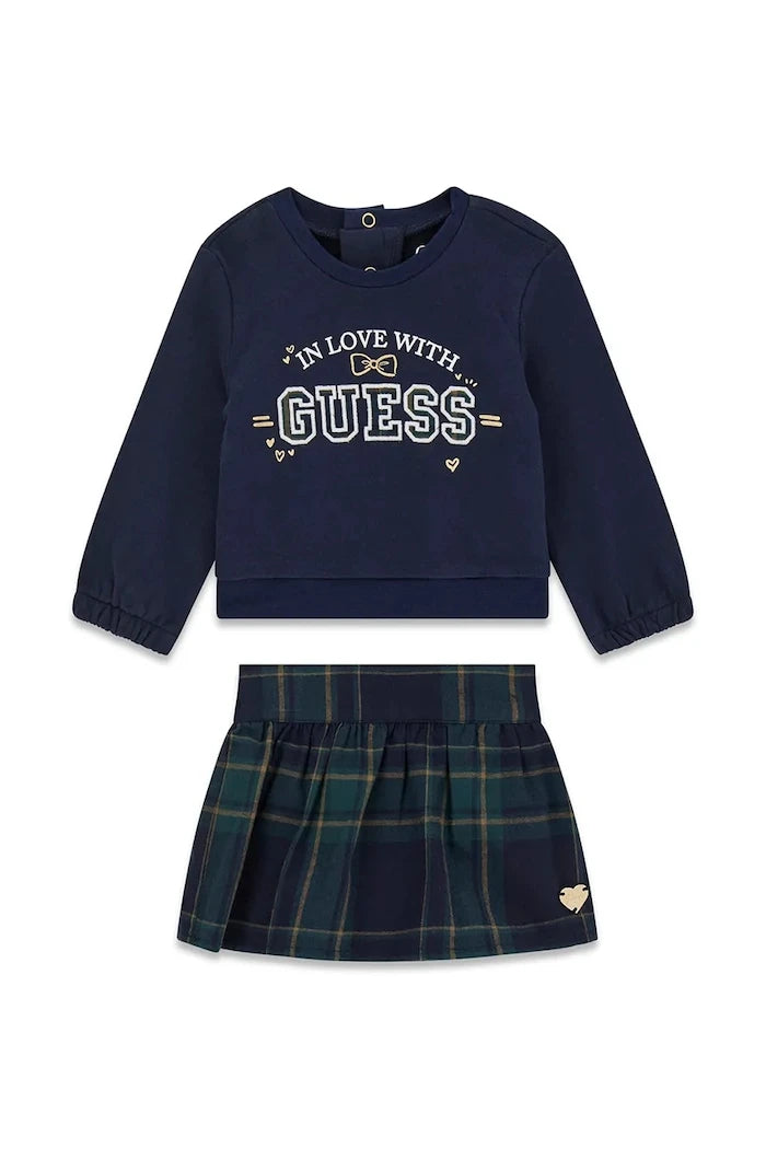 Guess çocuklar için pamuklu günlük takım