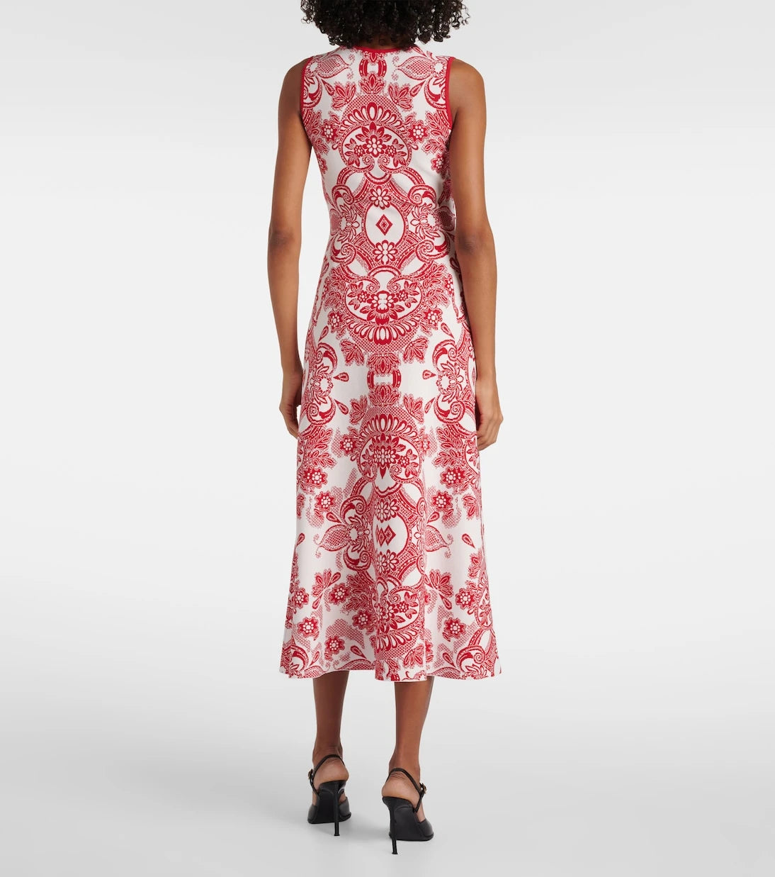 Etro - فستان ميدي جاكار