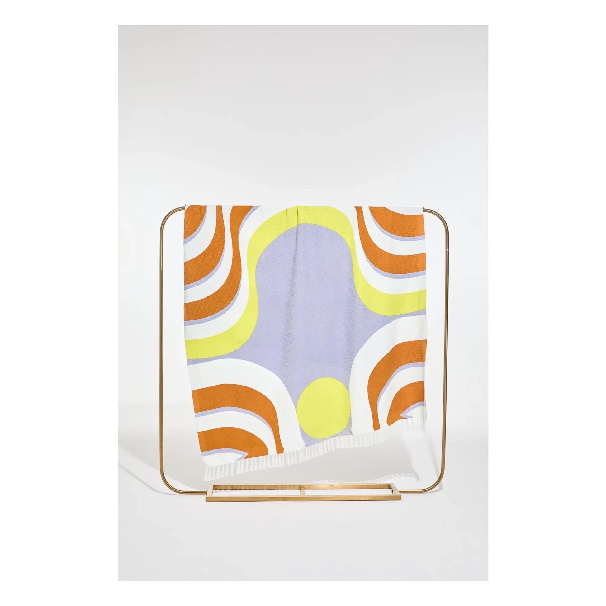 Mapoésie - Nebuleuse cotton blanket  | Purple
