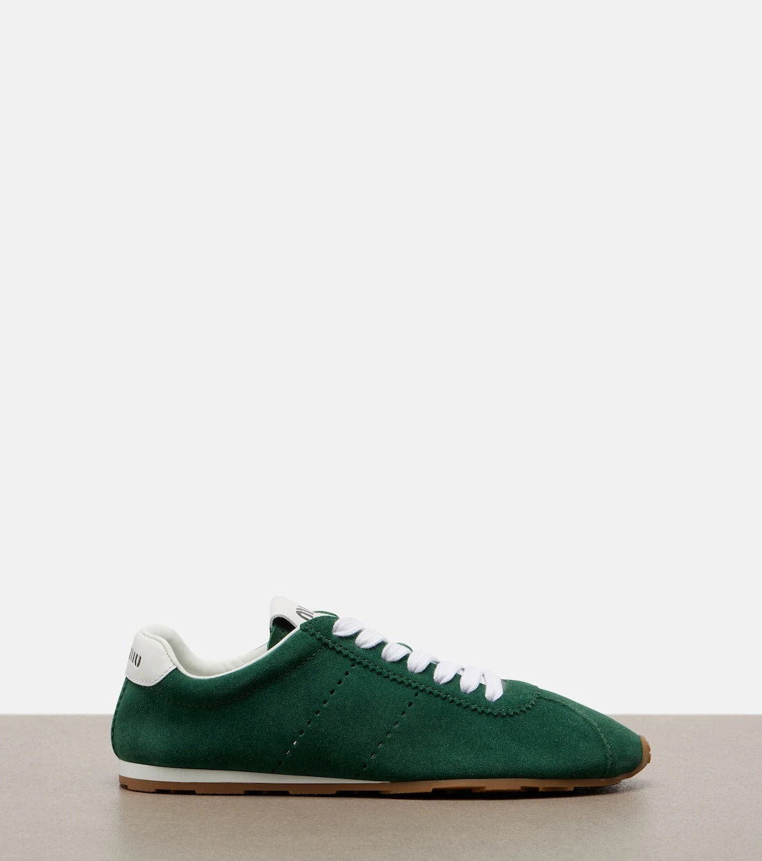 Miu Miu - Plume suede sneakers
