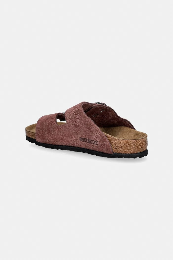 Birkenstock чехли за деца от велур Arizona