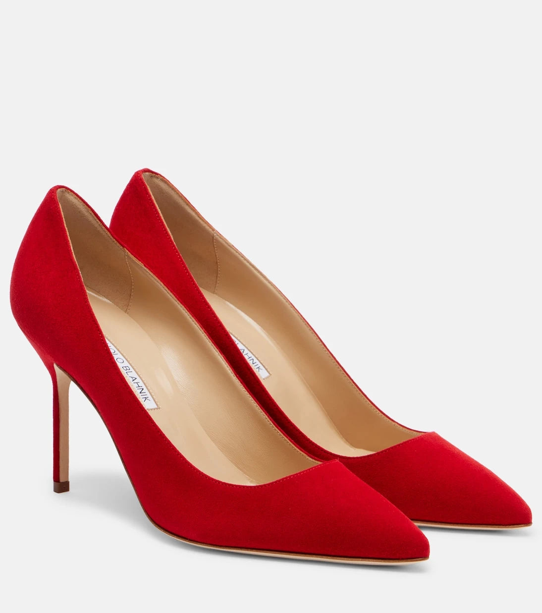 Manolo Blahnik - BB 90 suede pumps