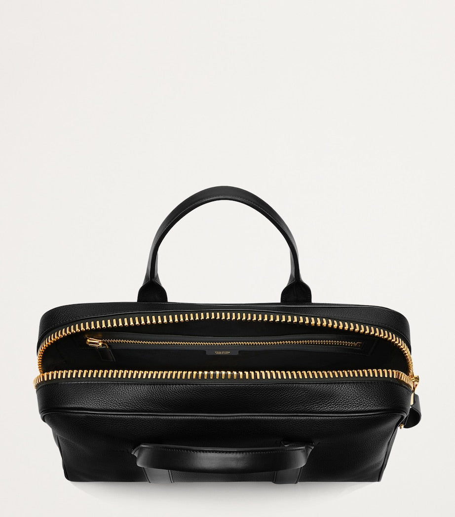 Leather Buckley Briefcase