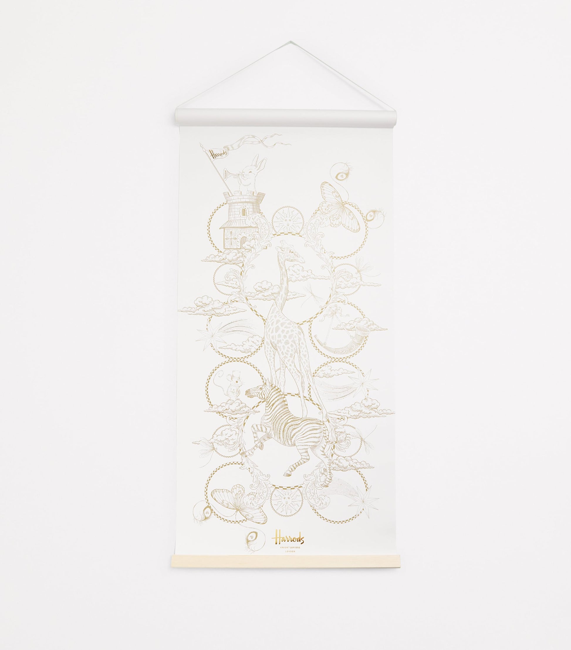 Harrods Hanging Colouring Poster