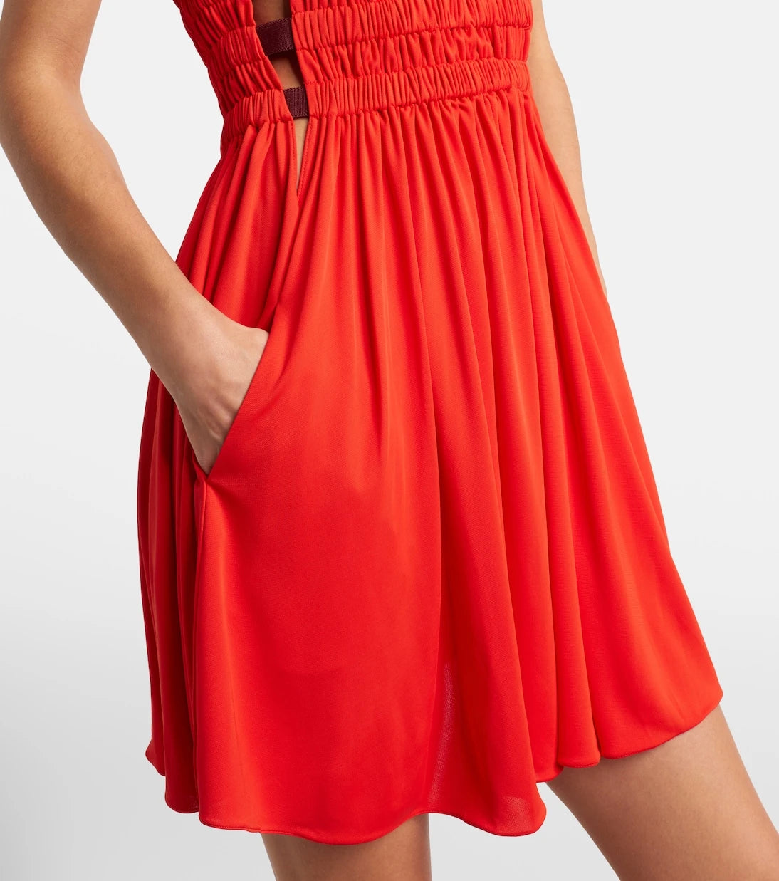 Alaïa - Gathered minidress