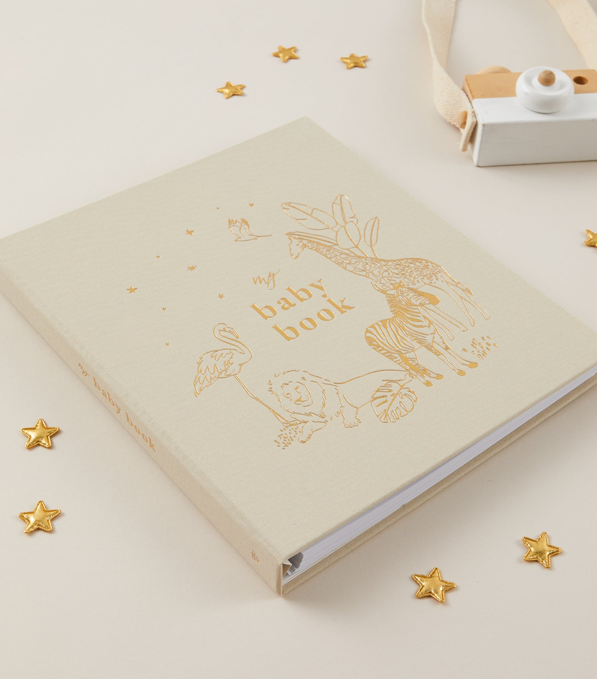 Safari Baby Memory Book