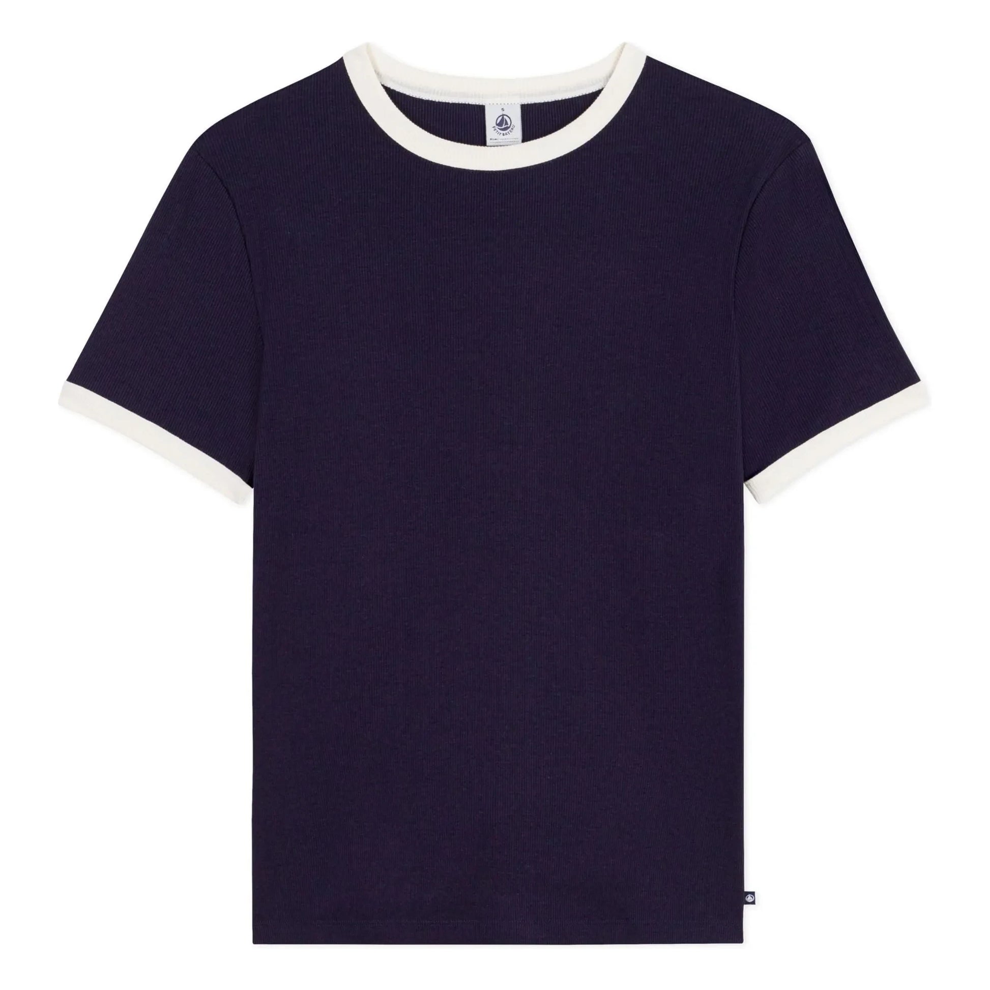 Petit Bateau - Iconic Ribbed T-shirt | Navy blue