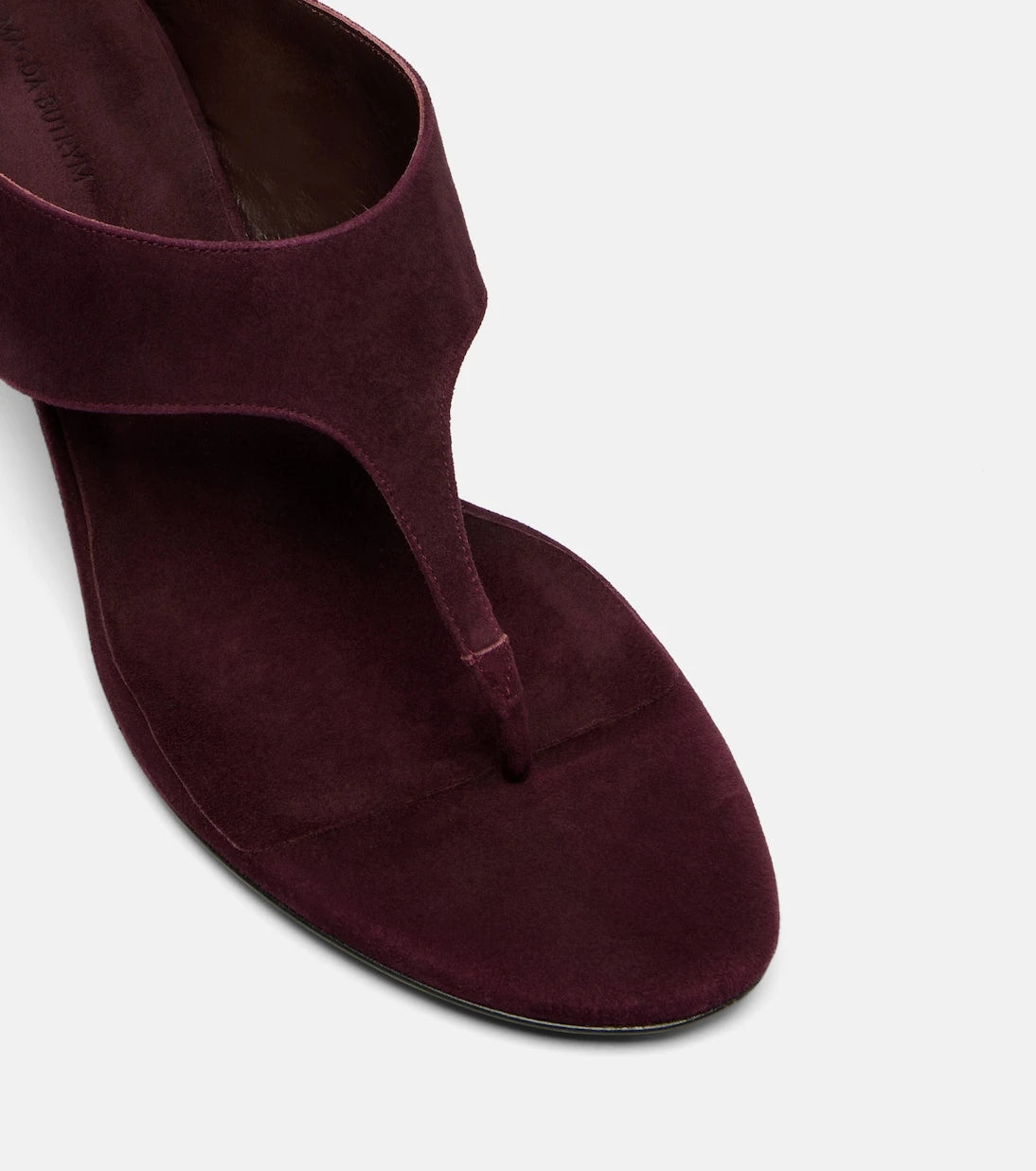 Magda Butrym - Suede thong sandals