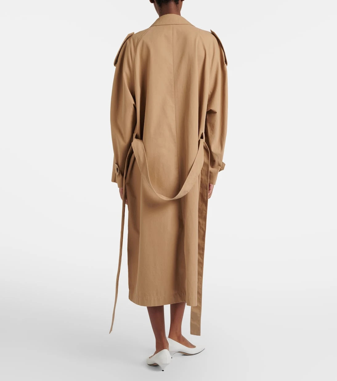 The Row - Dester cotton and cashmere trench coat