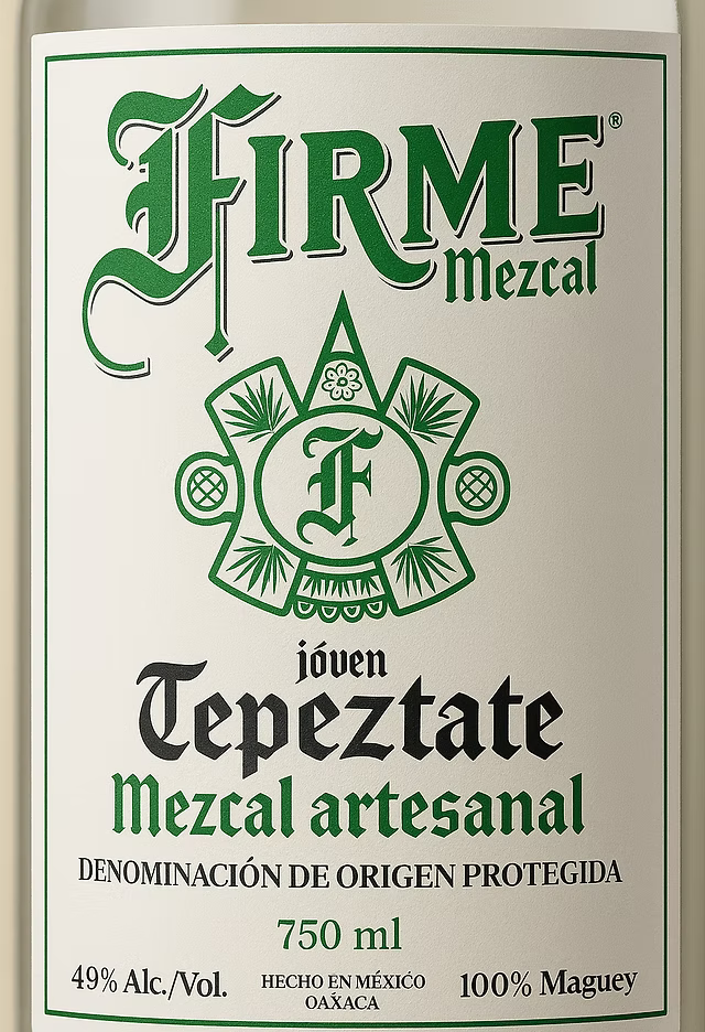 Firme Mezcal Tepeztate Artesanal (750mL)