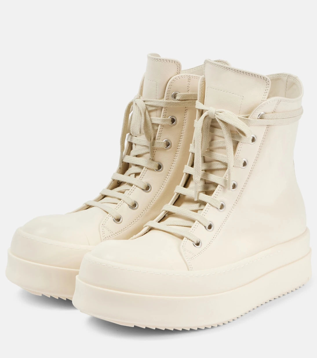 Rick Owens - Mega Bumper leather sneakers