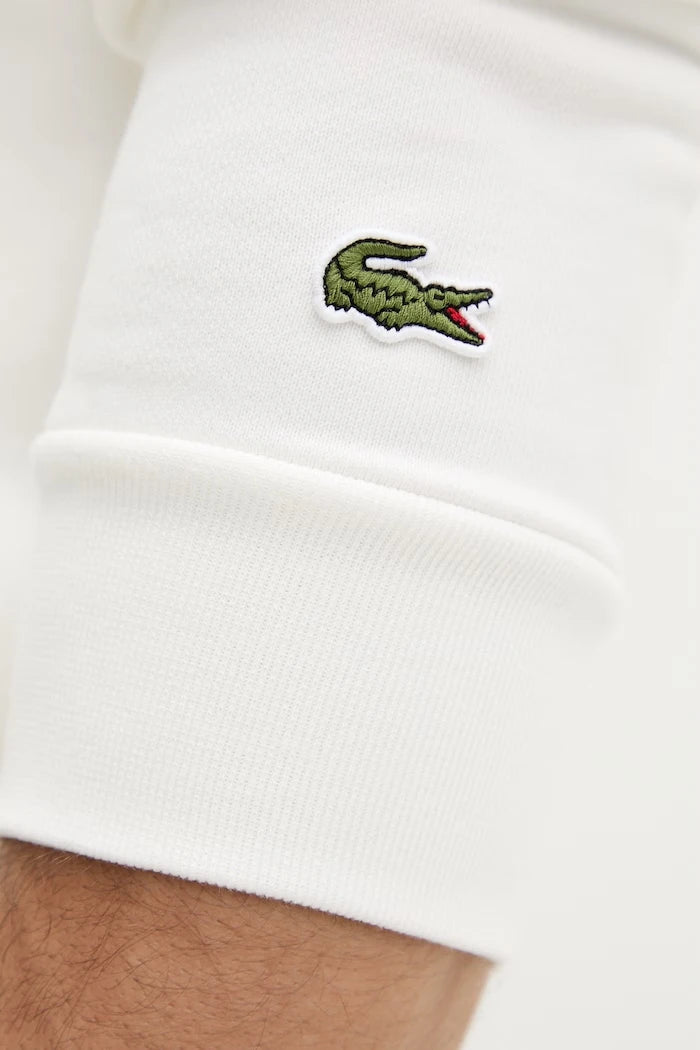 Lacoste erkek pamuklu kapüşonlu sweatshirt