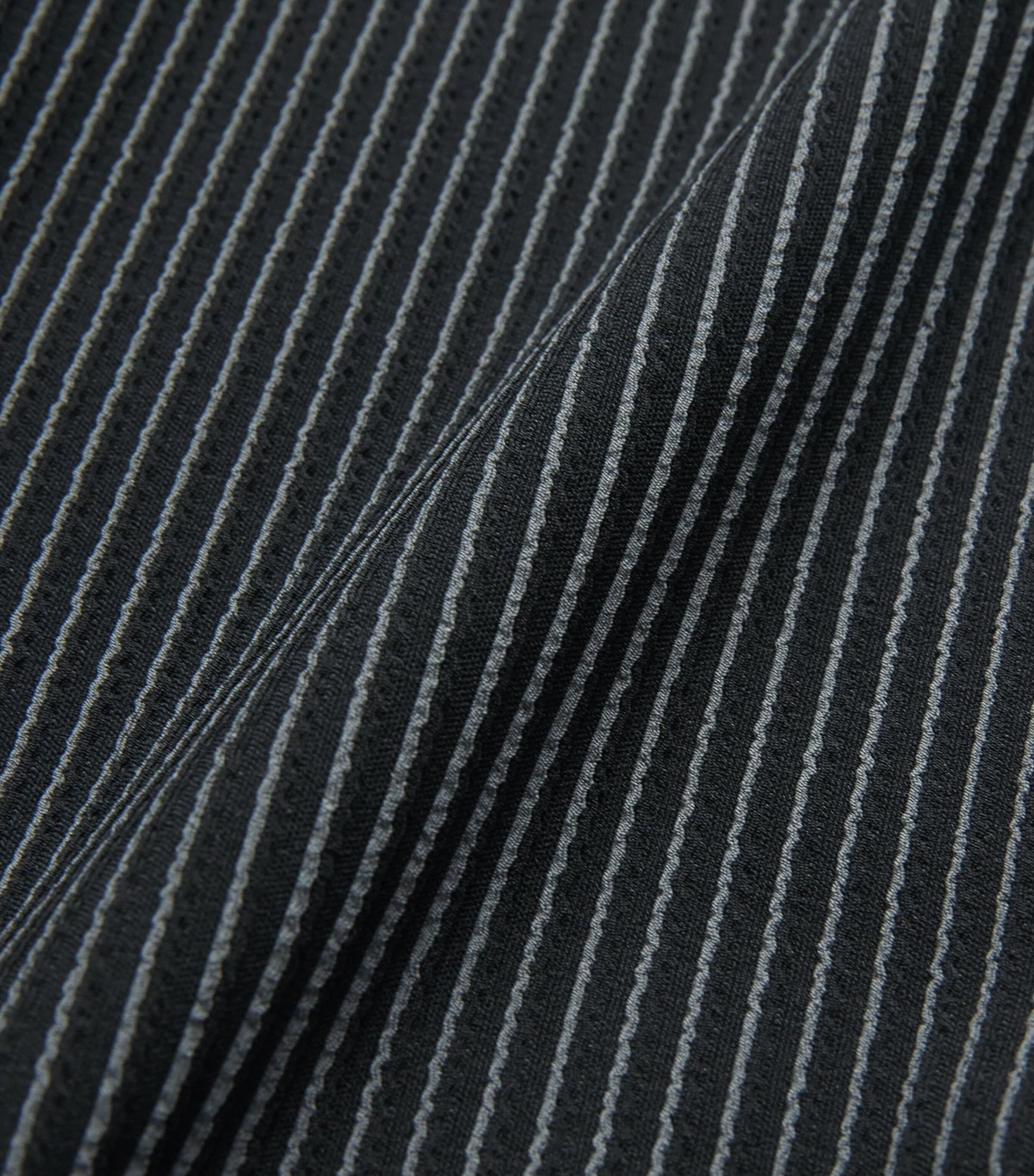 Black All-Day Ribbed Mini Dress