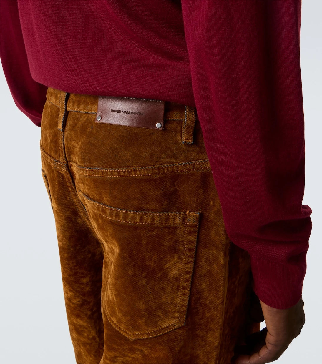 Dries Van Noten - Pine wide-leg jeans