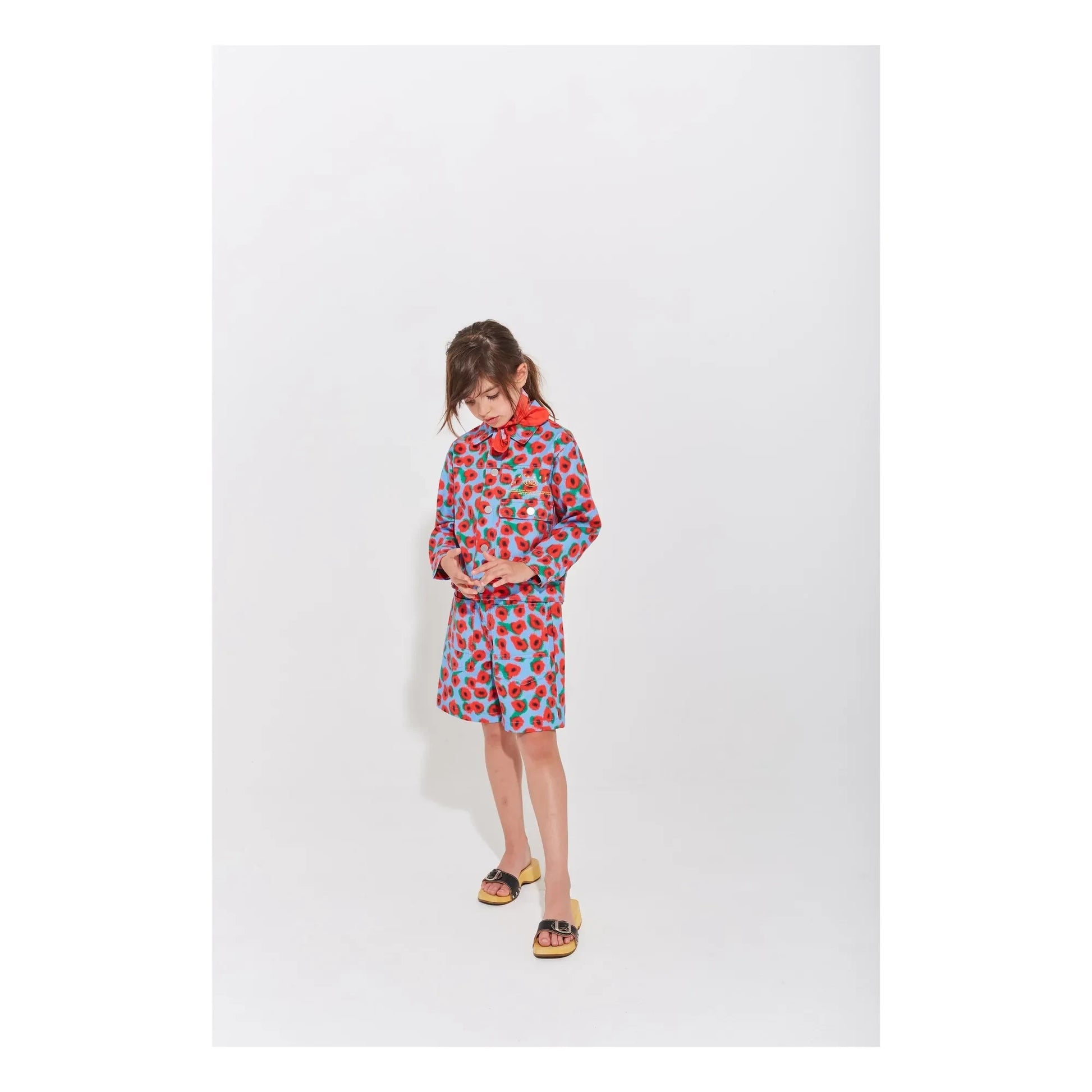 Wynken - Floral shorts | Blue