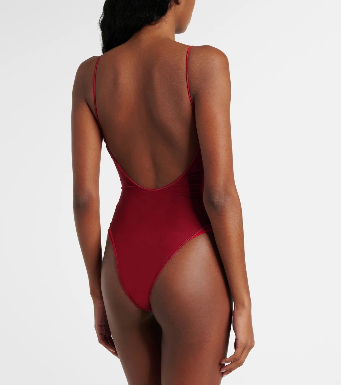 Oséree - Floral-appliqué swimsuit
